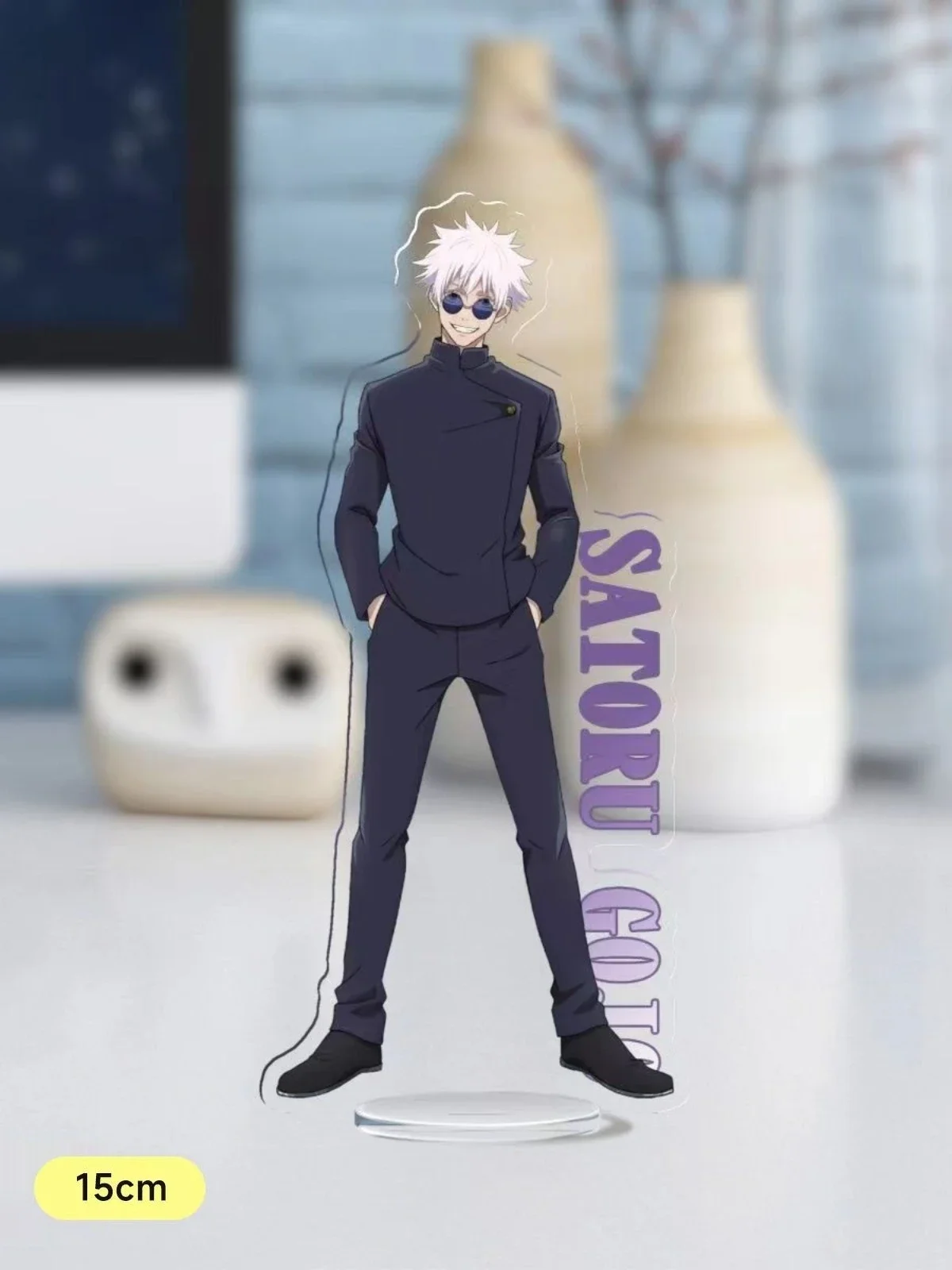 Anime jujutsu kaisen satoru gojo geto suguru zenin maki cosplay acryl stehendes zeichen ambitus