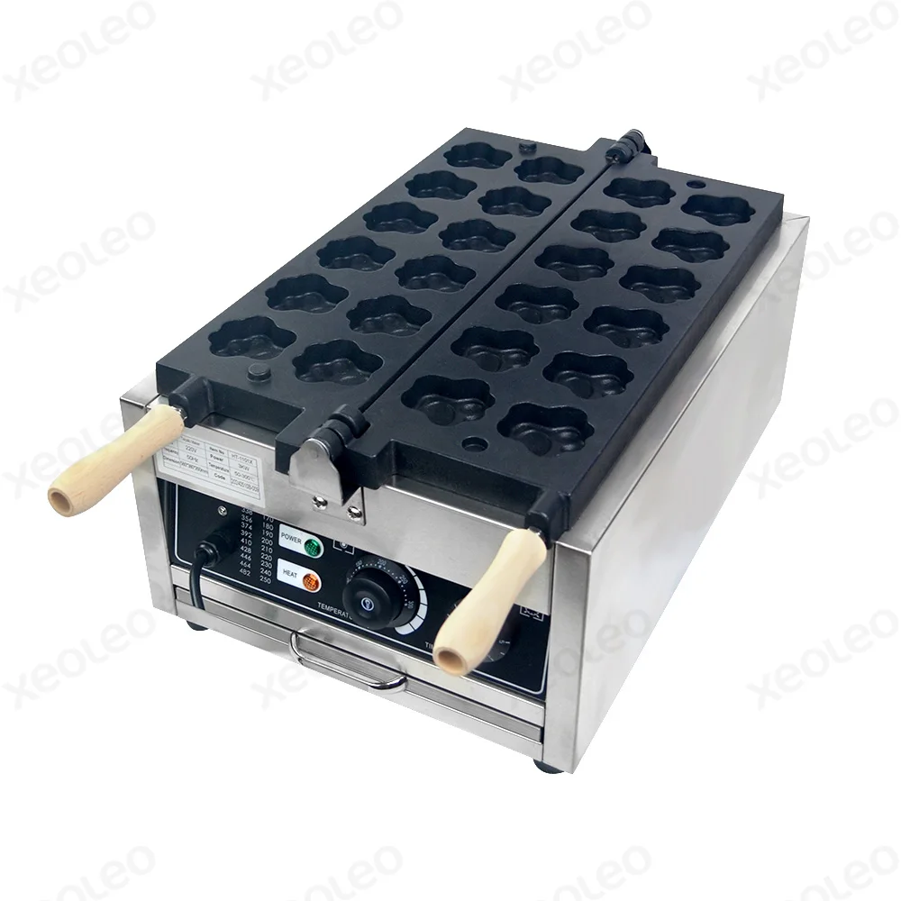 

XEOLEO 12 шт. антипригарная коммерческая мини-вафель в форме кошачьей лапы, персонализированная бельгийская вафель с кошачьей лапой