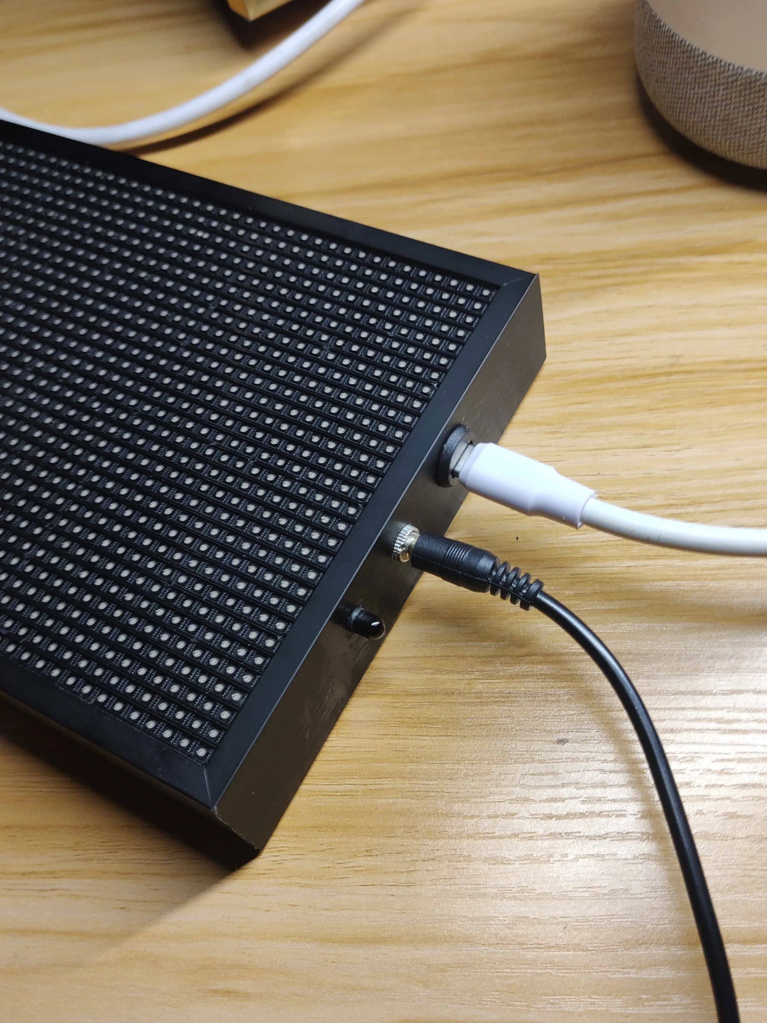 Lámpara de ritmo de pantalla de espectro, decoración de escritorio, reloj de Internet, ambiente musical, Control de voz, medidor de nivel VU analógico