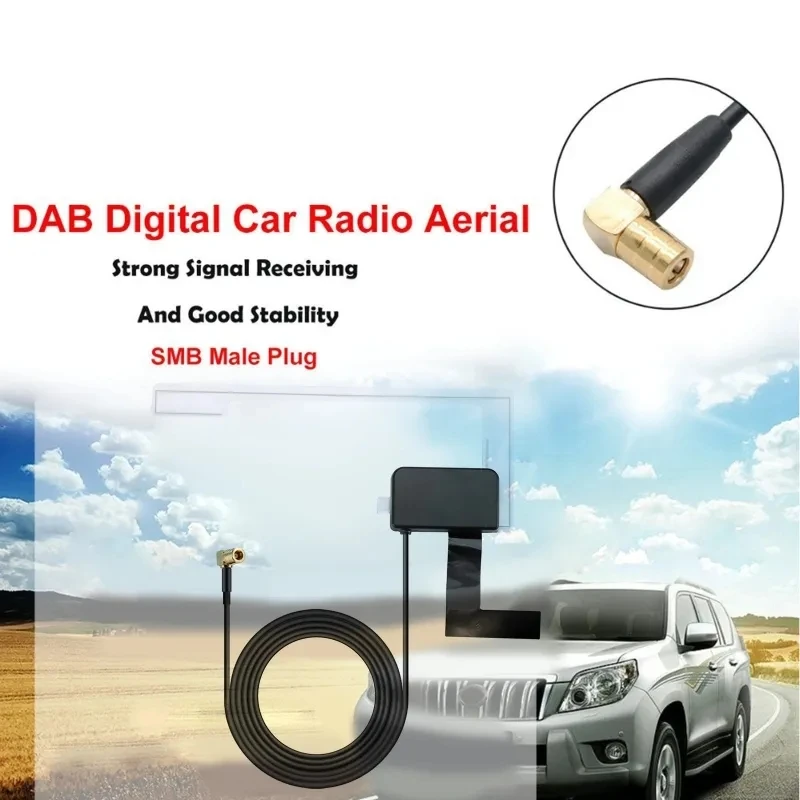 DAB Tuner Receiver USB Dongle DAB-Box For Android DVD Antenna Digital Audio Broadcast FM Amplifier Booster Internet Radio