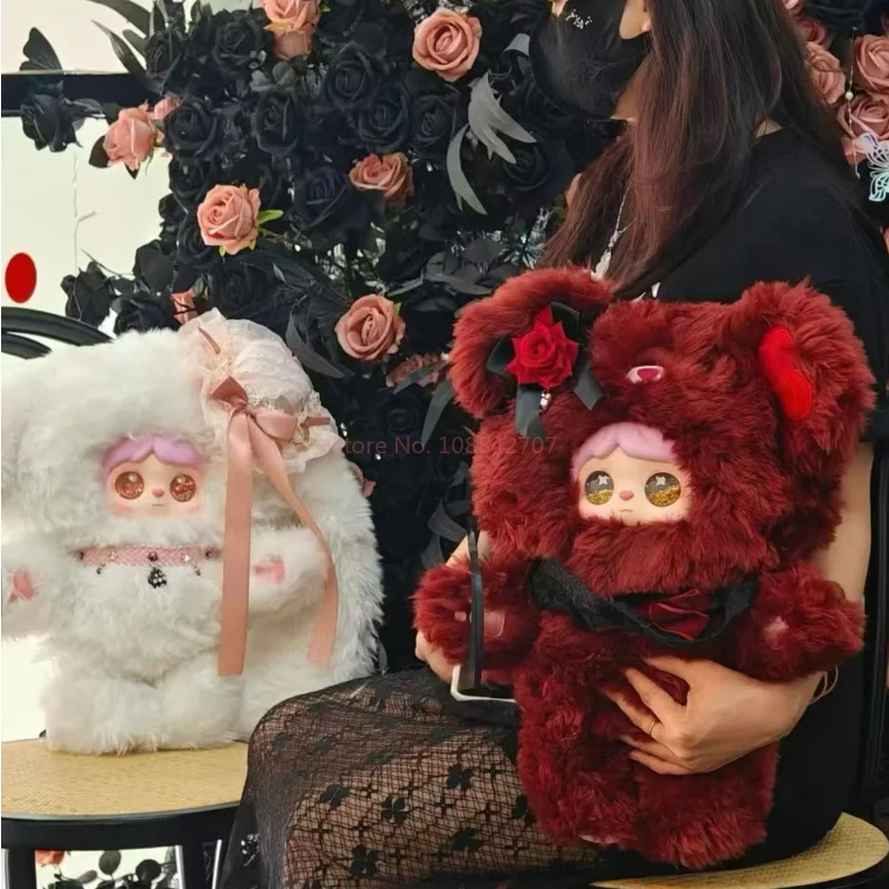 Caja ciega Original IP Mielno, nueva serie de animales, Kapibala Elk, 600% muñeca peluda grande, caja ciega de moda, regalo de Navidad