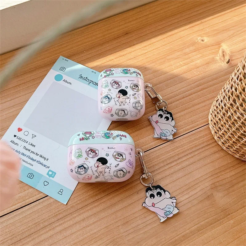 Cute Bathing Boy Case for AirPods 4 Airpod 1 2 3 Pro Pro2  Bluetooth Earbuds Charging Box Protective Earphone Case Cover