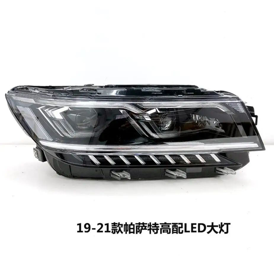 1pcs car bumper Magotan headlamp for Volkswagen Passat headlight LED 2019～2021 car accessories head lamp for VW passat fog light