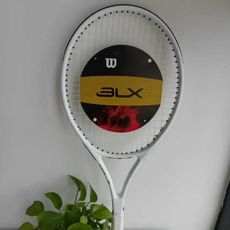 2025 جديد لمضرب التنس ويلسونز توازن كامل من الكربون المهنية للرجال والنساء دورة جامعية للمبتدئين ربط الحبل