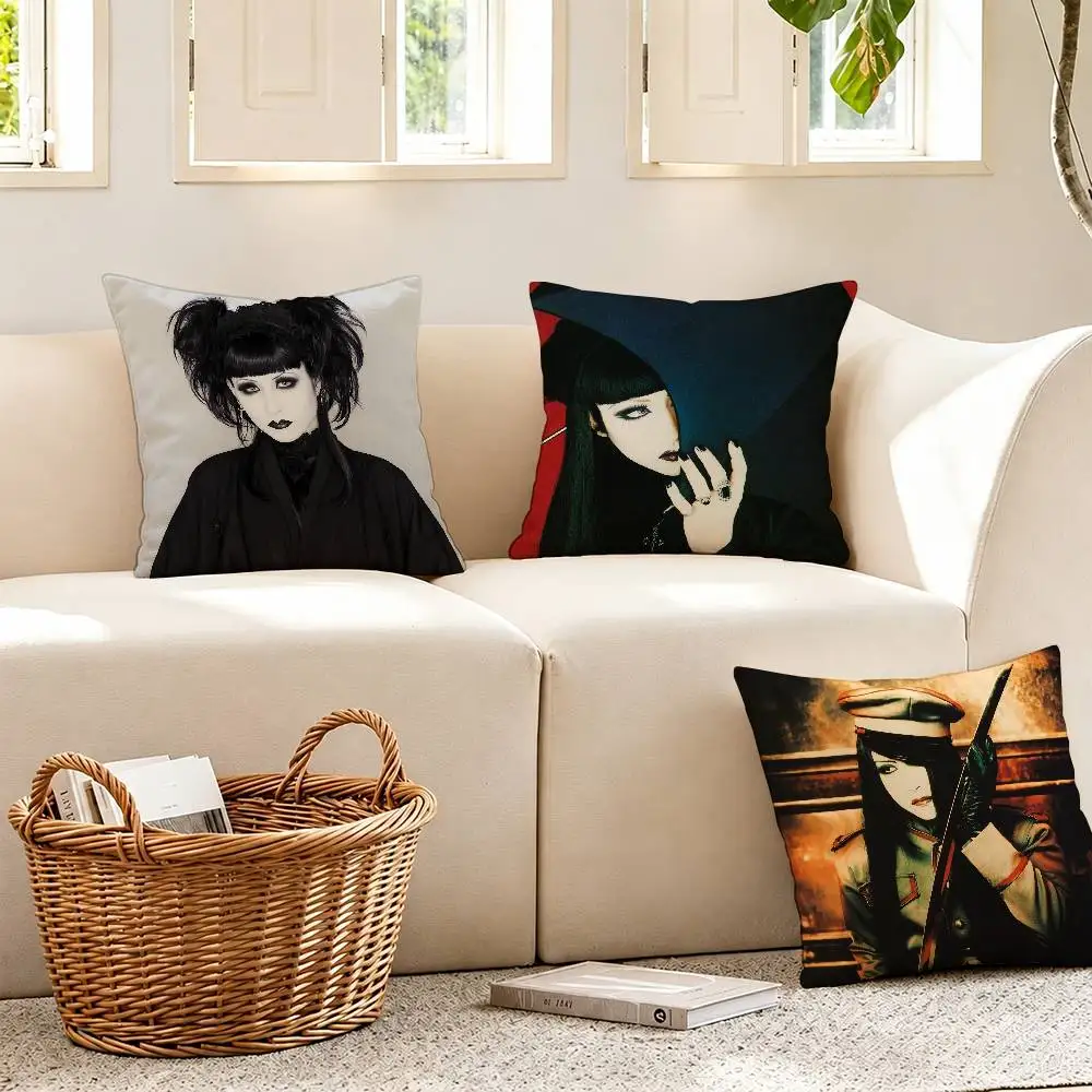 

Mana M-Malice Gothic Mizer Multi-Size Printed Pillow Covers Home Decoration