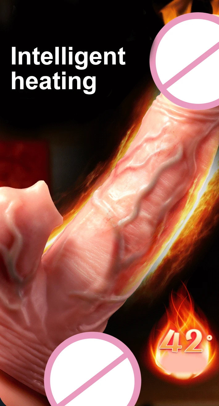 قضيب اصطناعي واقعي بأمتصاص الكوب الهزاز قضيب ارجوحة لشد القضيب العاب جنسية للنساء قضيب اصطناعي مرن بتحكم عن بعد #3