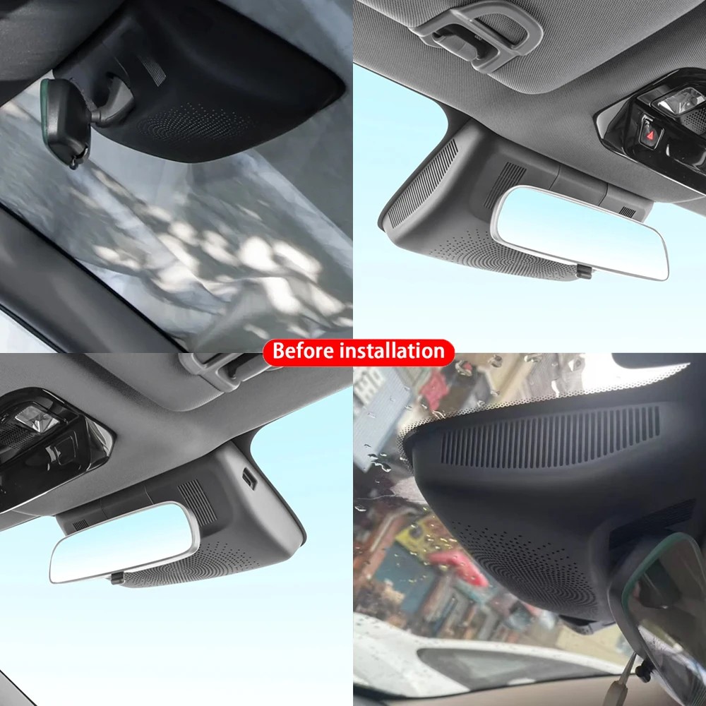 for Dongfeng Vigo Evolute I-JOY I JOY Nammi 06 2025 2026 4K 2160P Front Rear Camera Dash Cam Wifi Plug and Play Video Recorder