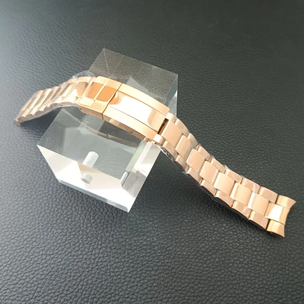 20mm Width High Quality Luxury Brand Full Solid Stainless Steel Daily Strap Men\'s watches Accessories Tool Watch Bands
