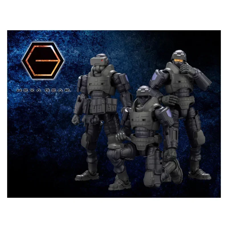 Genuine Hexa Gear Action Figure HG099 1/24 Vol.1 Night Stalkers Collection Model Ornaments Anime Action Figure Toys for Children