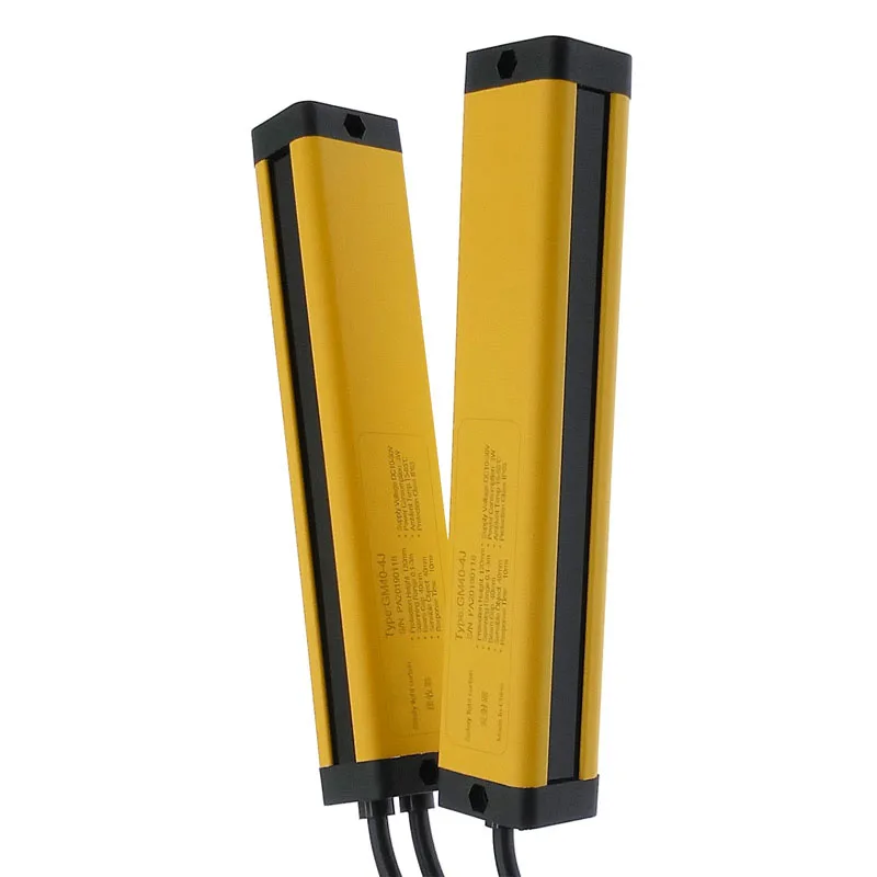 Light Curtain Sensor Safety Greating GM40-4J 4 Points 40mm Photoelectric Protection Device High Quality Safe Equipment