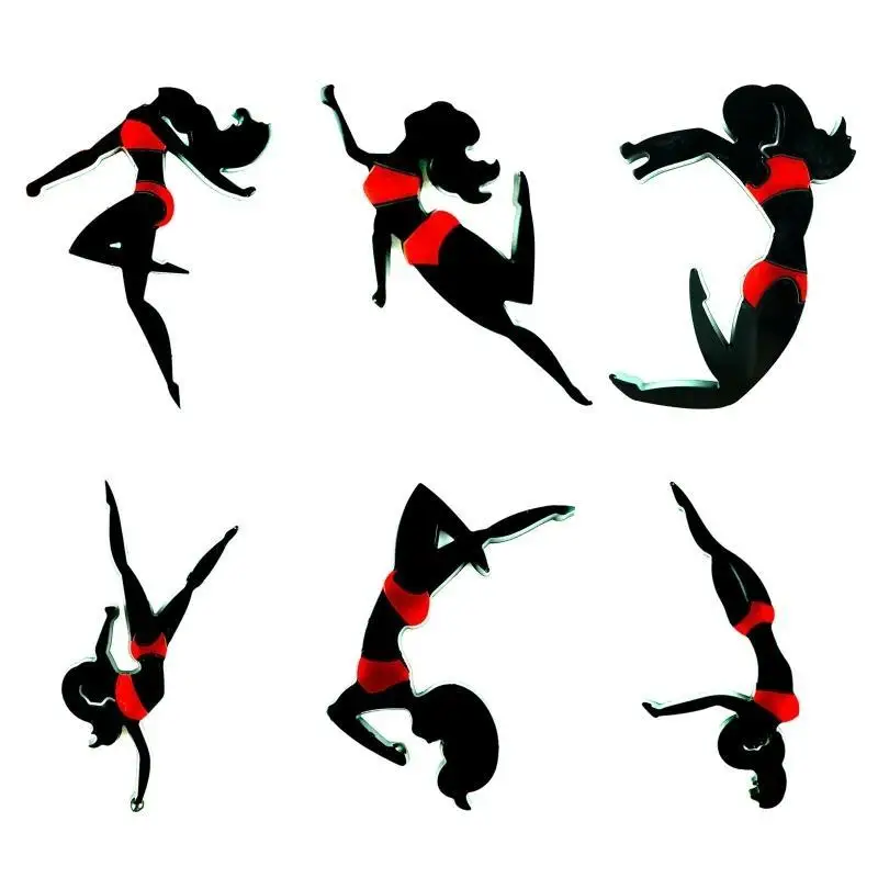 A52E Stroh Befestigung Silikon Form Pole Dancer Form Stroh Harz Form – Detail 7