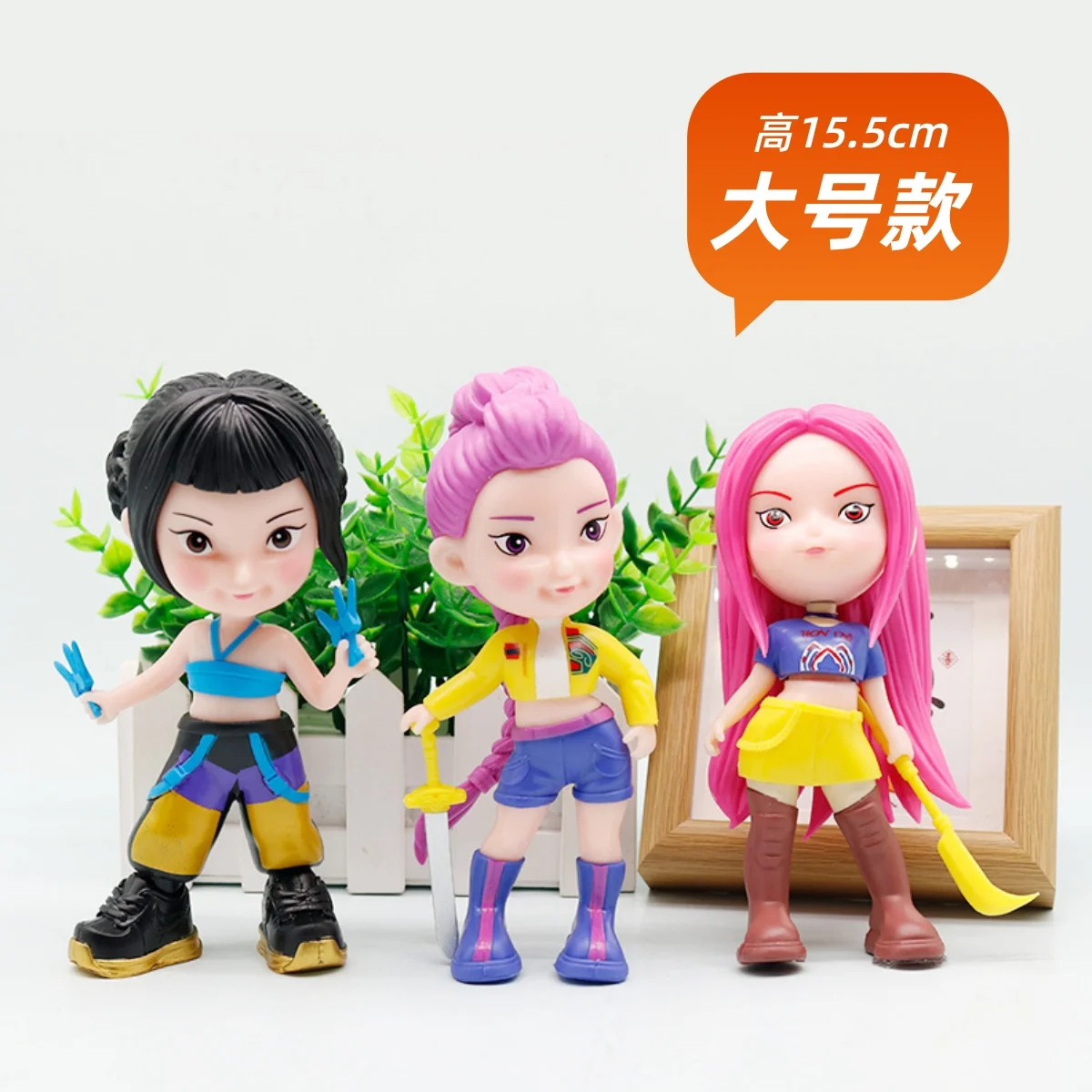 

Новинка-горячая 15 см K-Pop охотники на демонов Q версия фигурка Rumizuoyi Milla куклы украшения аниме игрушки вокруг подарка-сюрприза