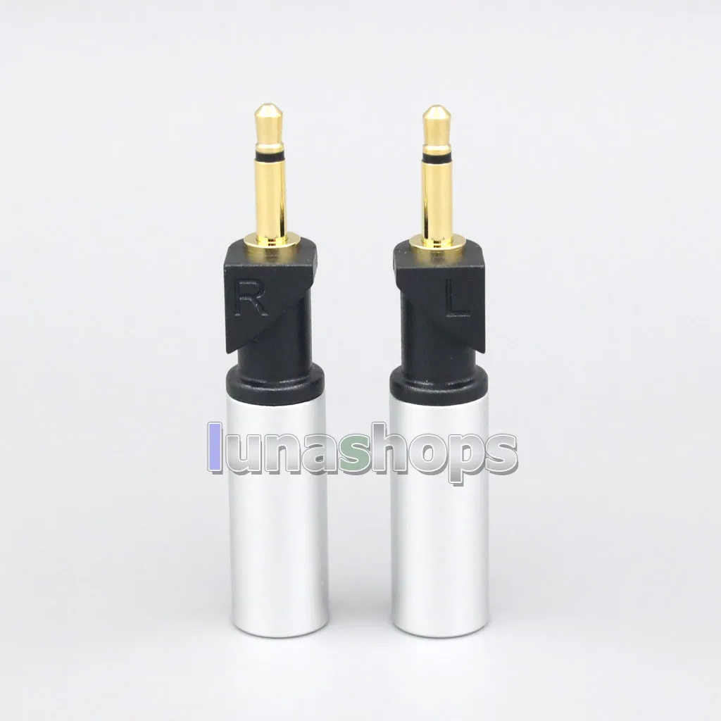 1pair DIY Hand Made Hi-End Adapter Pins Plug For Abyss Diana v2 phi TC X1226lite headphone LN008375