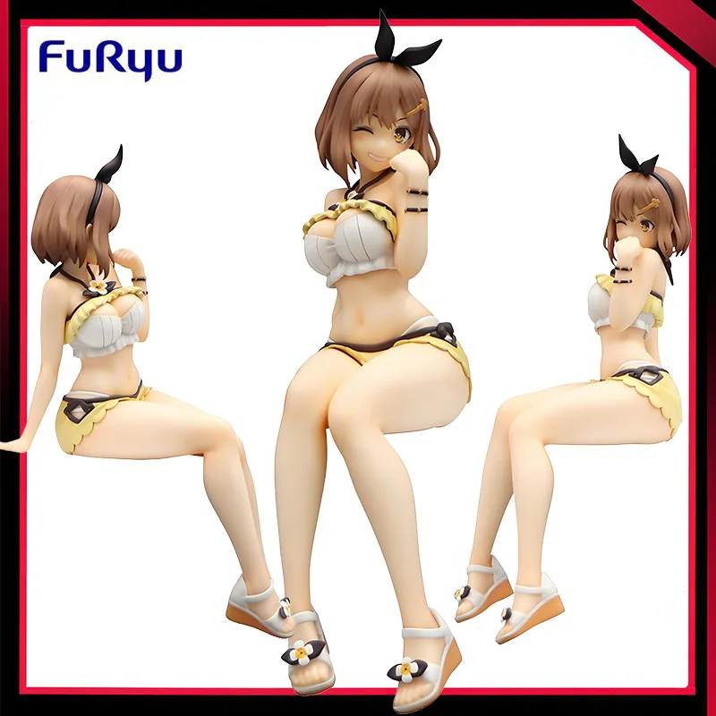

In Stock Original FuRyu Reisalin Stout Noodle Stopper Figure Action Anime Model Toys Kawaii Desktop Decorative Ornaments 15Cm