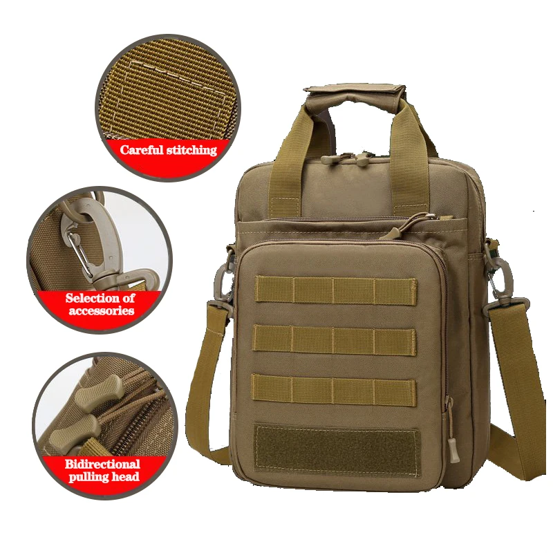 

Military Tactical Shoulder Bag Outdoor Hunting Camping Fishing Molle Army Hiking Travel Chest Strap Bag Men's Hiking Backpack