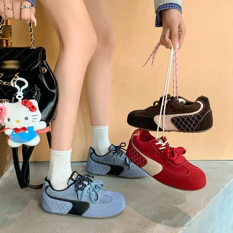 Женские кроссовки Thi Bot Casual Sports oes Soft Bot, удобные кожаные кроссовки на плоской подошве Bot oes, модные универсальные кожаные кроссовки
