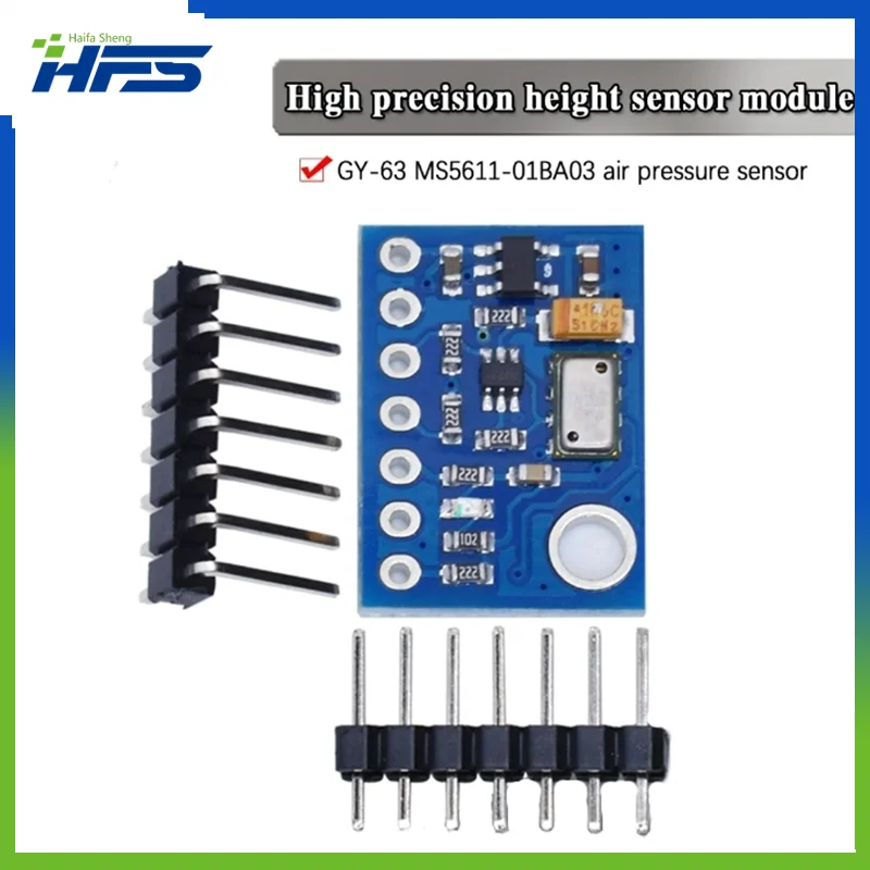 

1PCS GY-63 MS5611-01BA03 Precision MS5611 Atmospheric Pressure Sensor Module Height Sensor Module