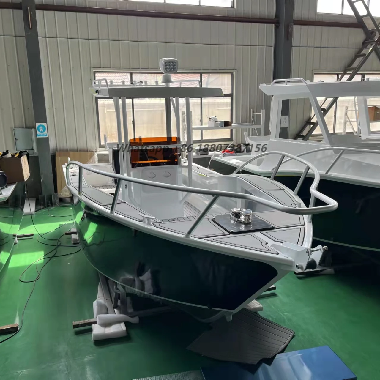 The new Profisher 6.25m center console yacht aluminum fishing boat outboard for long-lasting performance