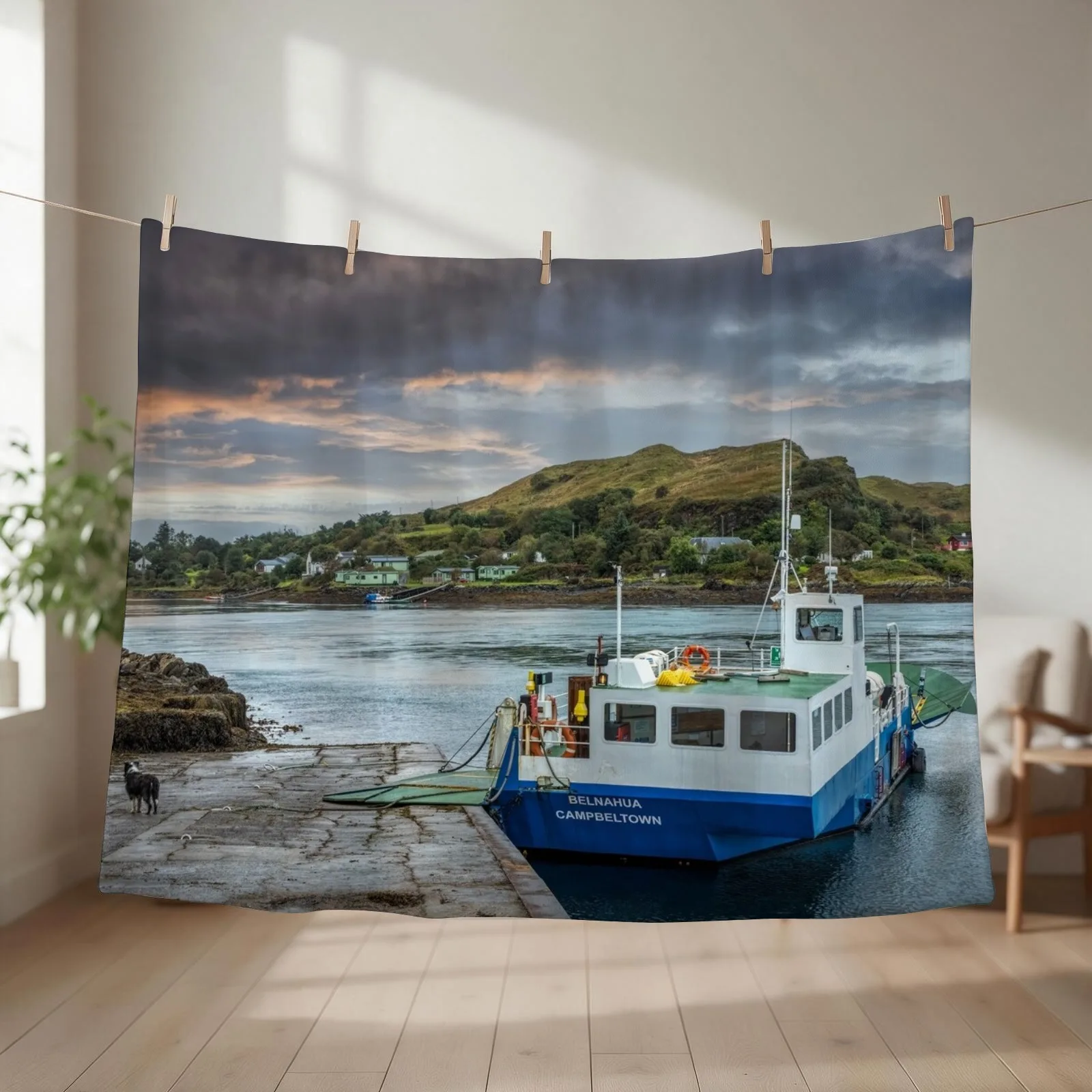 Cuan Ferry Throw Blanket Furrys Beautifuls Thin Flannel Fabric Blankets