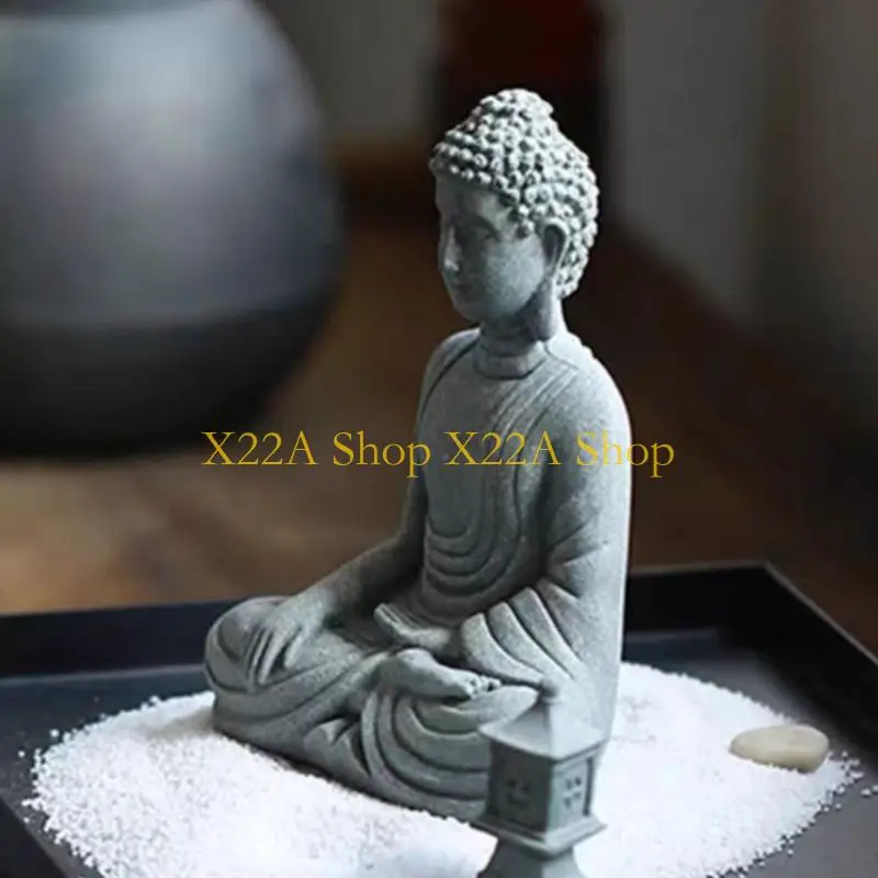 ユニークなシリコーン-diy-工芸品金型シリコーンフィギュア金型仏像の形のキャンドル金型石鹸作りの金型-diy-手作り用品