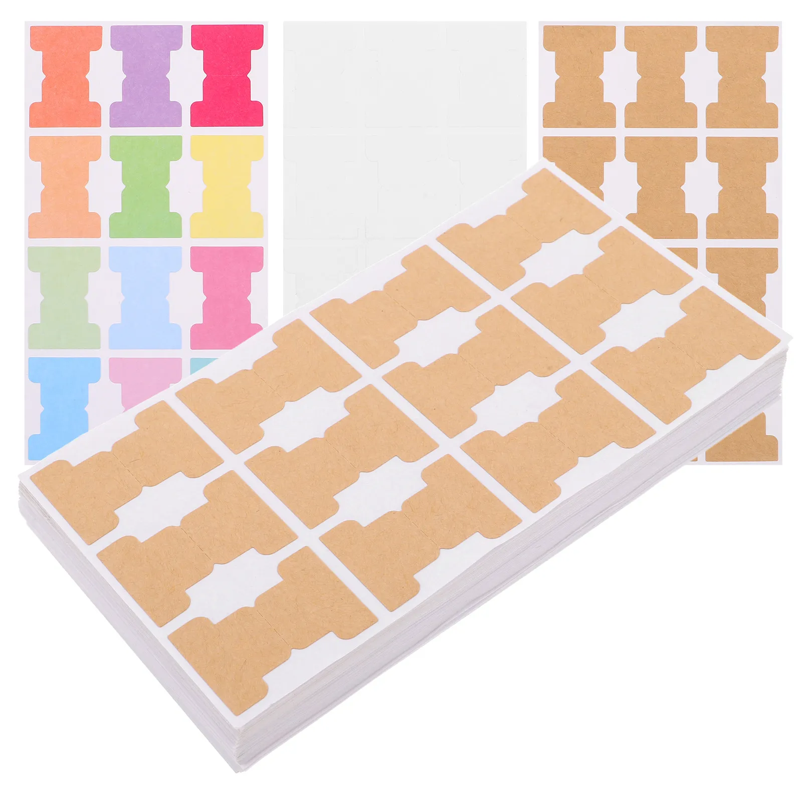 

30Pcs Multicolor Index Tabs Writable Adhesive Bookmarks Classification Markers for Documents Planners Files Colorful Sticky