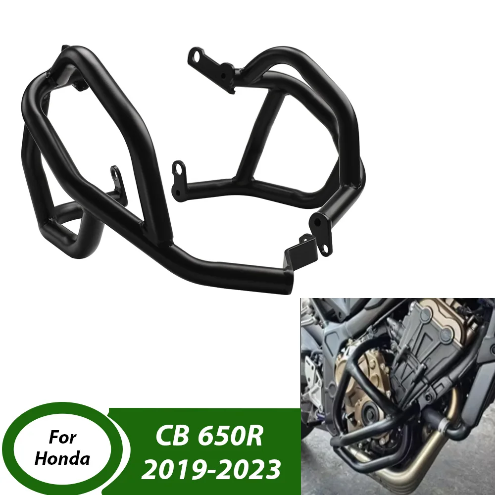 

Мотоциклетная защита двигателя, рамка-бампер для Honda CB 650R 2019-2024 CB650 R, аксессуары для защиты от падения на шоссе