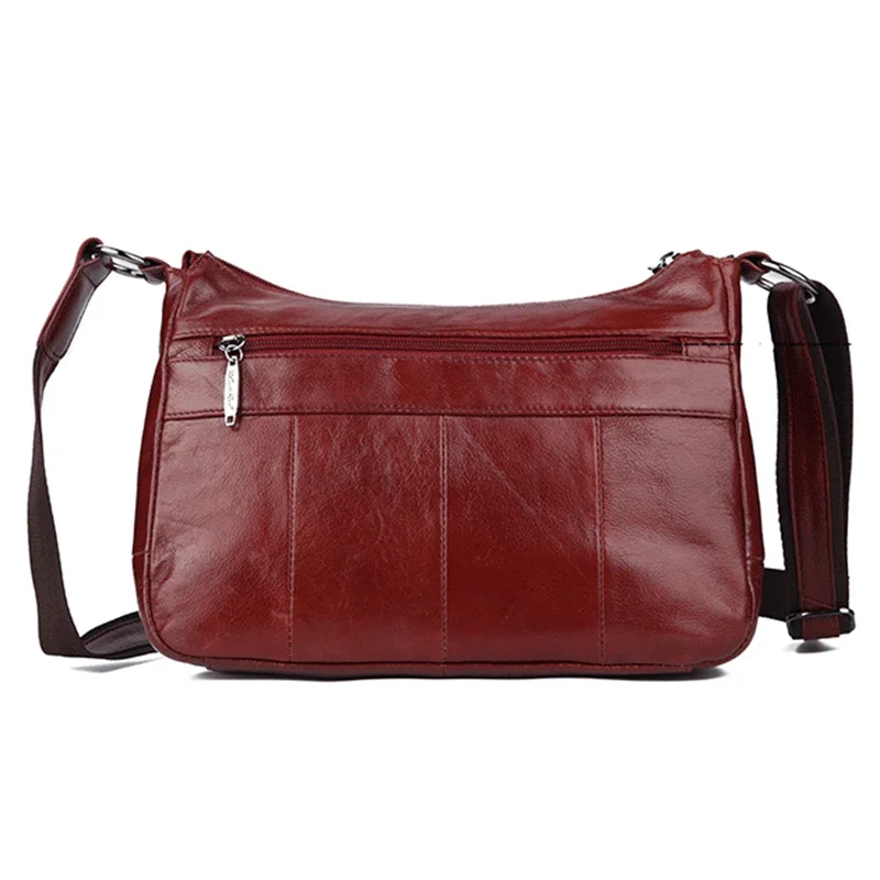 Women Sling Cross Body Bags Ladies Hobo Natural Skin High Quality New Fashion Female Genuine Leather Messenger Shoulder Bag