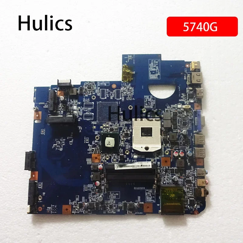 Hulics Used Laptop Motherboard For ACER Aspire 5740 5740G Mainboard MBPM601002 09285-1M 48.4GD01.01M Main Board