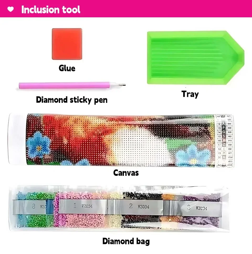 بافي مصاص الدماء القاتل الماس طقم الطلاء 5D DIY كامل مربع الحفر المستديرة التطريز اللون النفط اليد فسيفساء ديكور المنزل