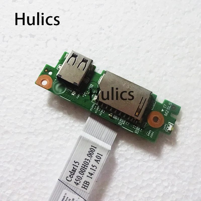 Hulics Used For Dell 15 3549 3542 13804-1 C0T2X Laptop USB Card Reader Board