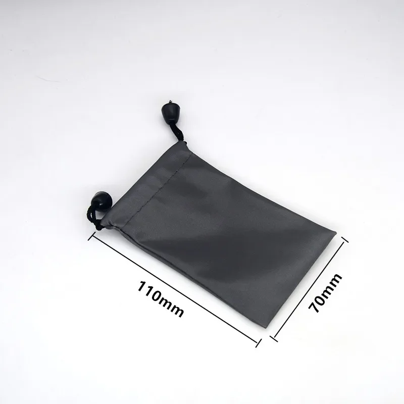 High Quality Waterproof Cable Pouch Drawstring Package Dustproof Headset Data Storage Bag Carry Bag Cloth Dust Pouches Storage