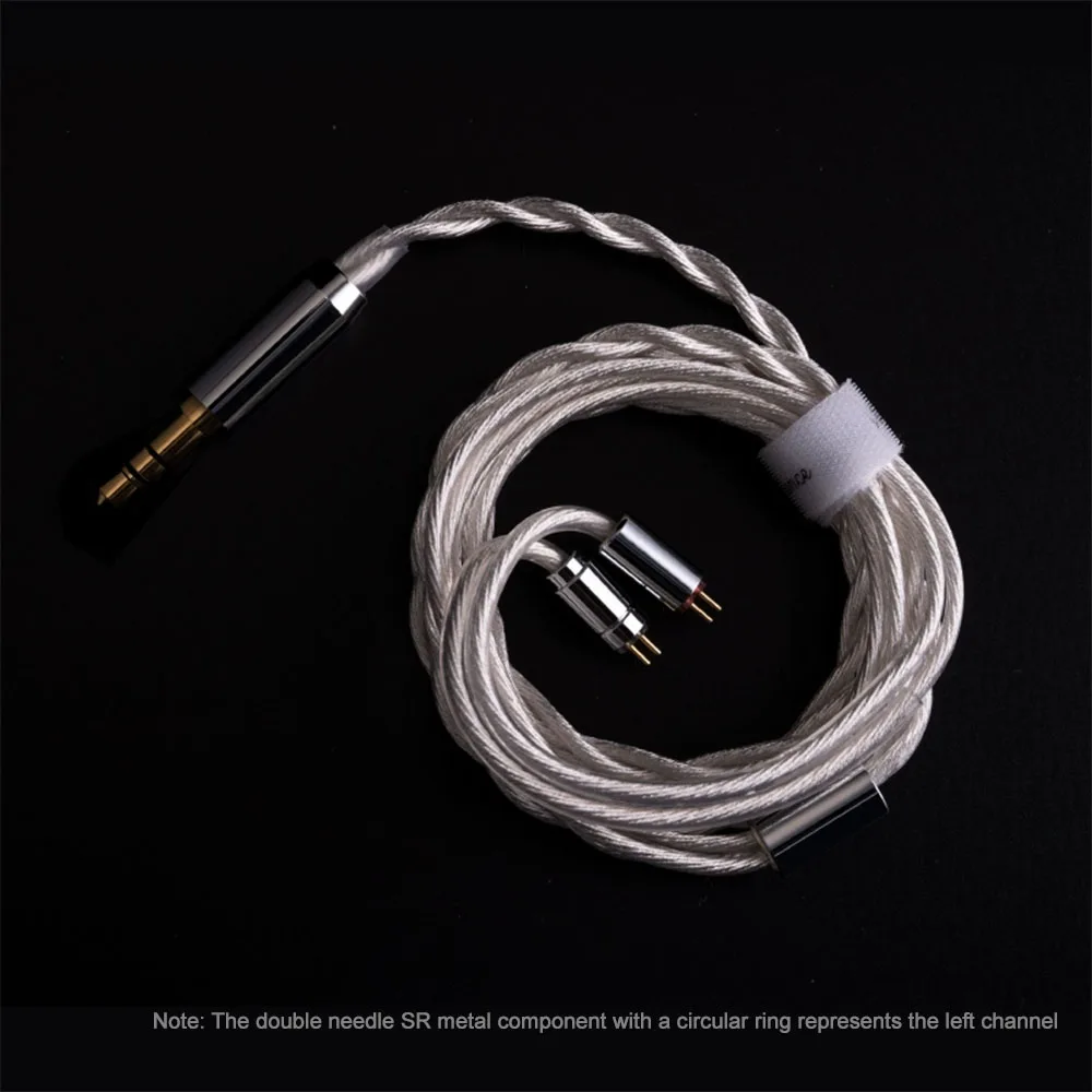 SIMGOT Xingge Headphone Cable LC5 0.78 Dual Needle Interchangeable Upgrade Cable 4.4mm/3.5mm High Purity 6N Single Crystal