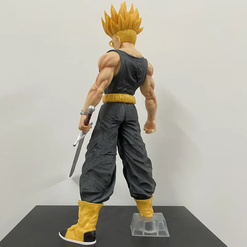 

42cm Dragon Ball Series GK Statue Trunks (Super Saiyan), Oversized PVC, Boxed Gift Collectible Ornament Model​