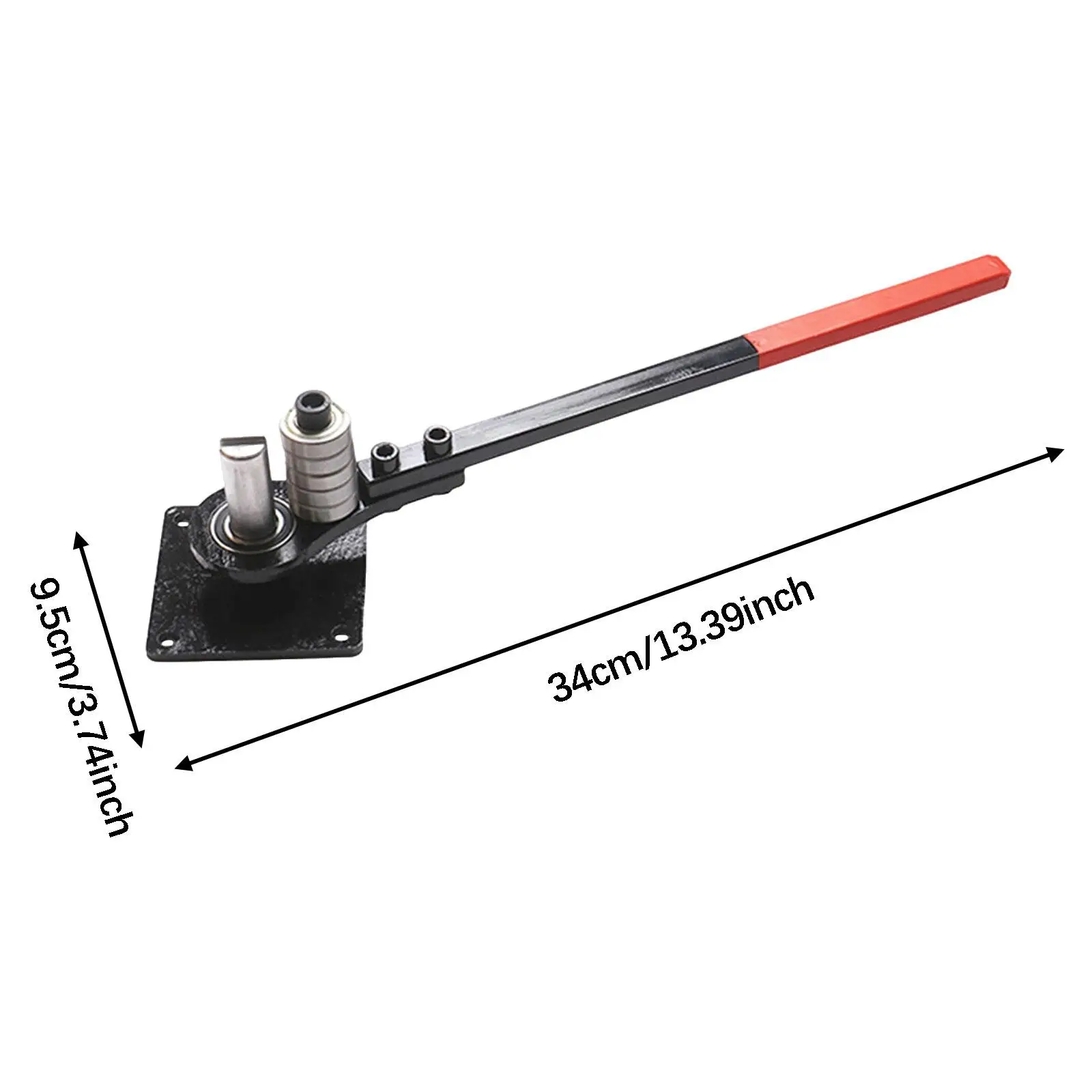 جهاز قابل للطي لآلة ثني الأسلاك اليدوية سهل الاستخدام ومتعدد الاستخدامات ومنحني