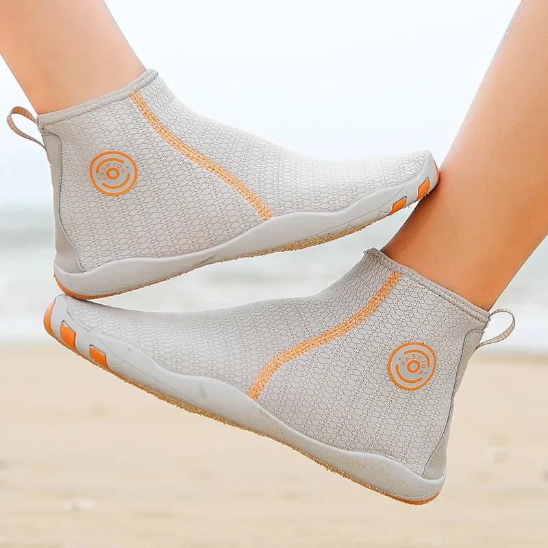 Men Aqua Shoes Women Diving Socks Summer New Barefoot Swimming Water Shoes Beach Wading Sports Sneakers For Fitness Yoga Surfing