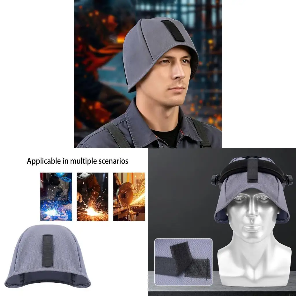 

Comfortable Welding Hood With Ventilation Holes To Keep Head Cool And Dry Heavy Duty Thickened Welder Cap F19E