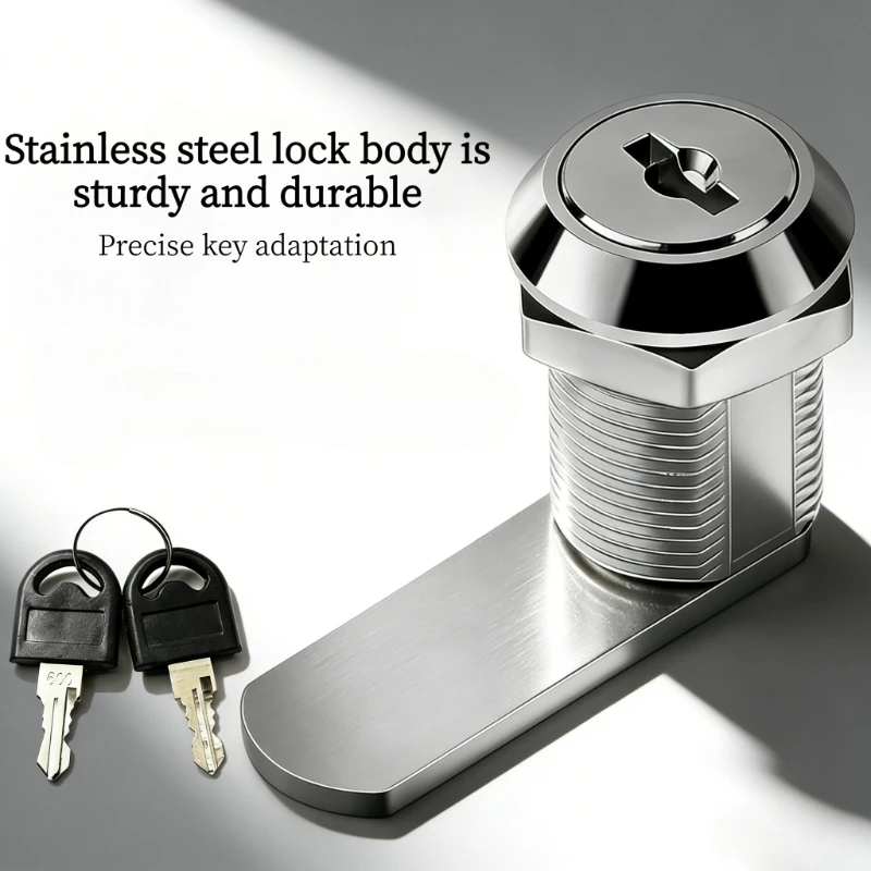 

Полный комплект кулачковых замков от 16 мм до 30 мм, включает 2 ключа и 4 различных замковых пластины для надежной защиты шкафов, ящиков, почтовых ящиков и дверей шкафчиков.