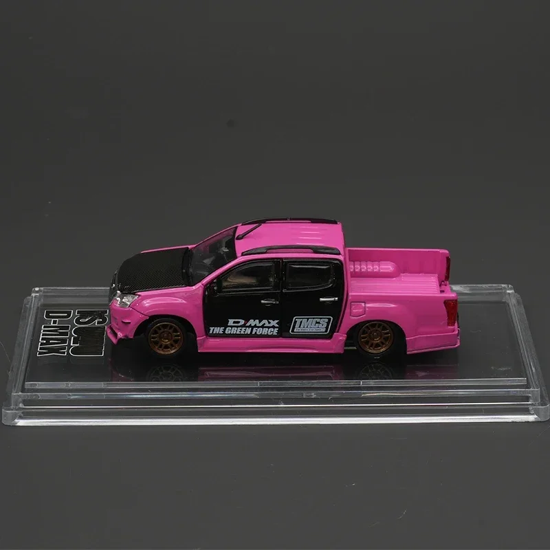 BMC 1:64 D-MAX 2018 بيك اب ماليزيا معرض نموذج سيارة مجموعة محدودة دييكاست ديوراما اللعب #5