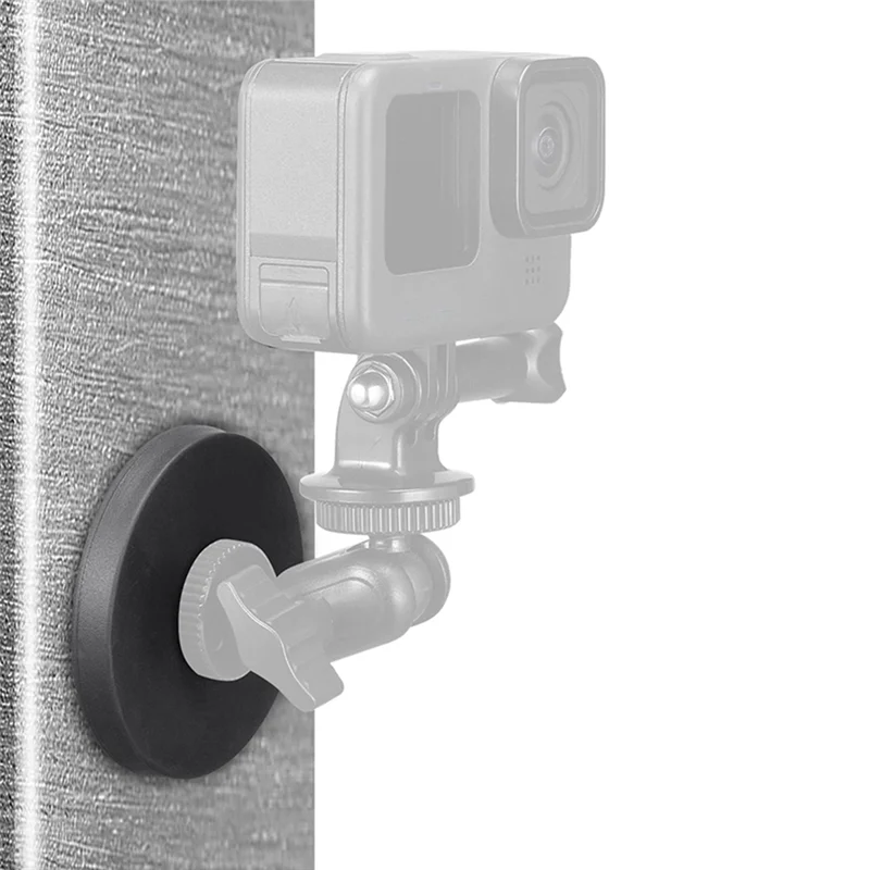 【Home-Tools!】Magnetic Suction Bracket Base 1/4 Inch Screw Hole Action Camera Holder Camera Photography Accessories