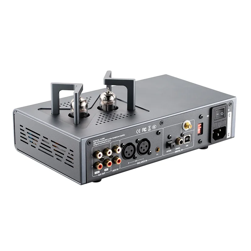 XDUOO TA-22 DAC&Tube Balance Headphone Amplifier ES9038Q2M*2 USB DSD256 32Bit/384kHz TA22 HD Bluetooth DAC Amp