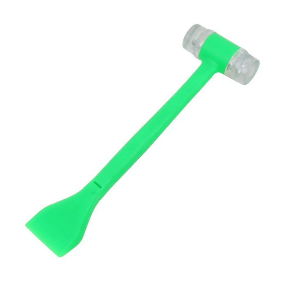 

With Shovel Head Rubber Hammer Multi-functional Sturdy Double-Faced Hammer Detachable Ergonomic Handle Iron Head Hammer