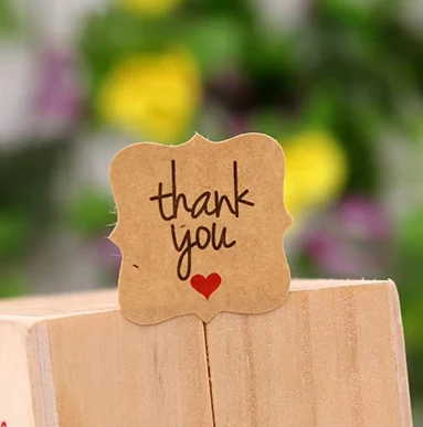 100pcs/lot Thank you printed stickers Adhesive seal sticker Bakery packing label (SS-A742)
