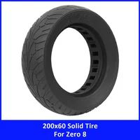 Neumático sólido de 200x60 para INOKIM Light MACURY Zero 8, accesorios para patinete eléctrico, rueda de repuesto de neumáticos a prueba de explosiones de 8 pulgadas