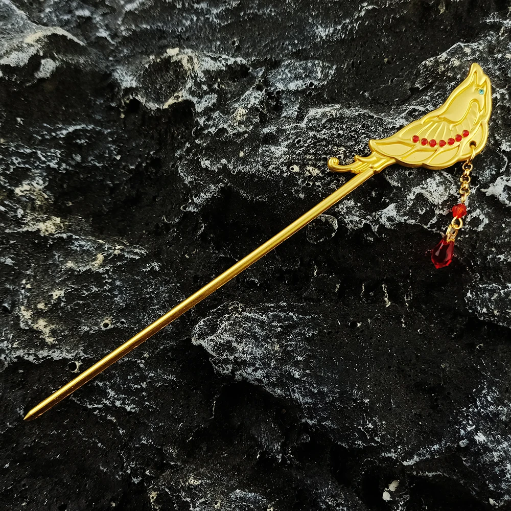 Anime The Apothecary Diaries Maomao 머리핀 코스프레 액세서리 머리 장식 여자 여자 할로윈 소품 쥬얼리 선물