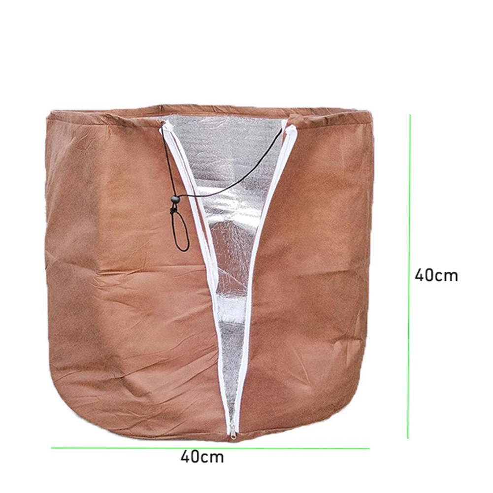 

Weather Resistant Oxford Cloth Plant Protector Bag Designed to Shield Your Garden from Frosty Conditions This Winter Season