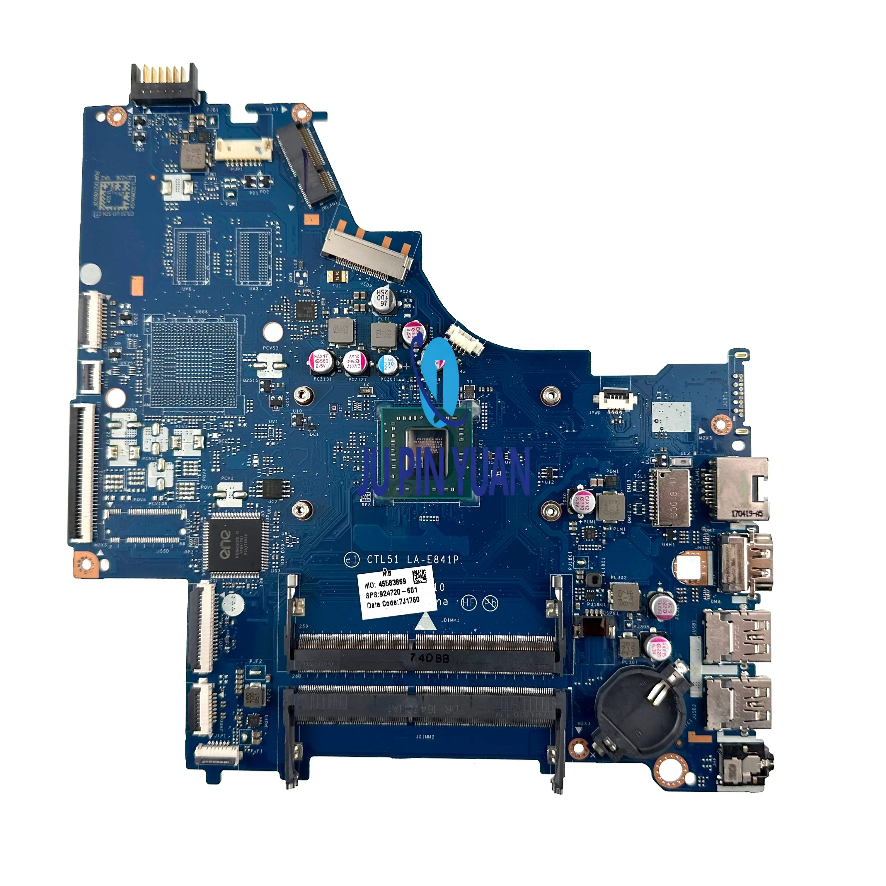 924720-601 924719-601 924718-601 For HP 15-BW 255 G6 Laptop motherboard LA-E841P LA-E831P  924720-001 924719-001 924717-001 view 4