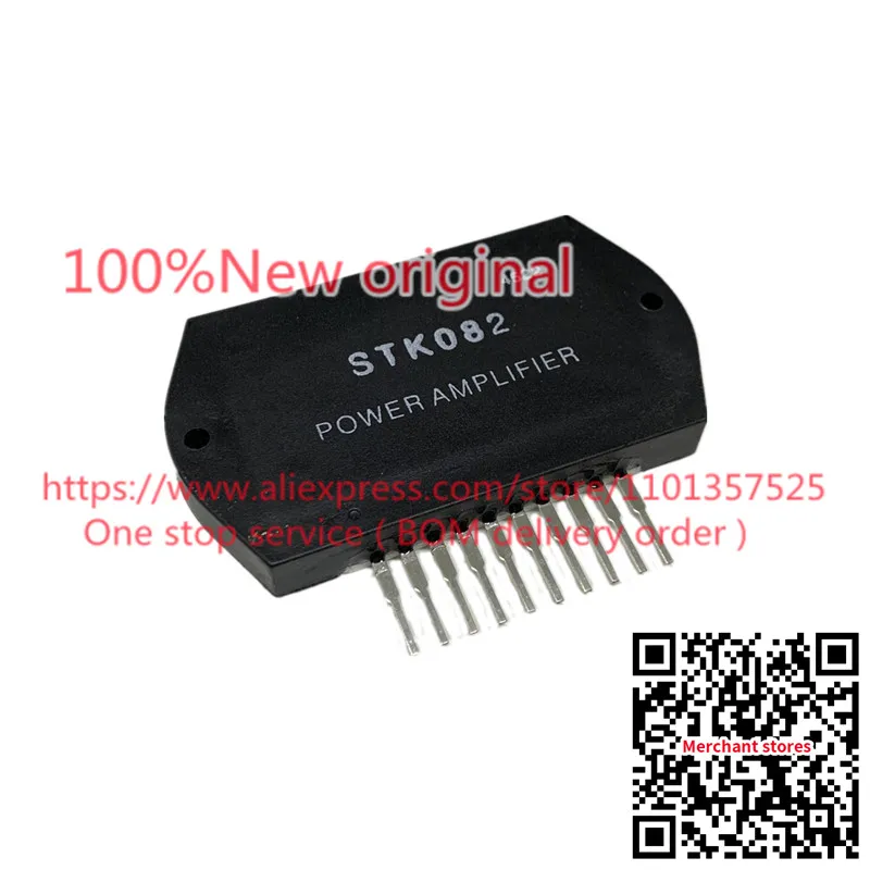 

New: STK082 - Mono Audio Power Amplifier Thick Film Circuit Power Module IC
