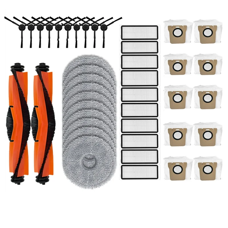 A83G-HEPA Filtr Worek na kurz Części zamienne do odkurzacza robota Dreame Bot L20 Ultra