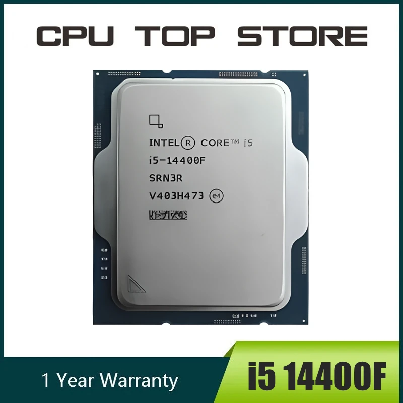 Intel Core i5 14400F 4.7GHz 10-Core 16-Thread CPU Processor 65W LGA 1700 No cooler