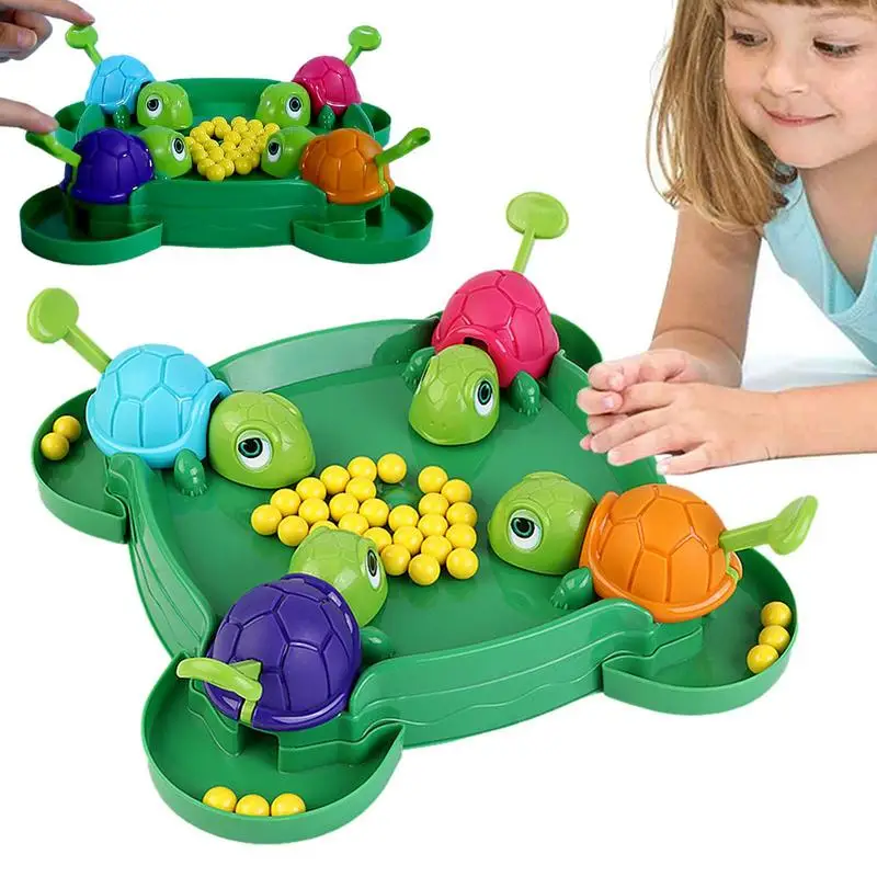 Kids Desktop Competitive Games Turtles Eat Beans safe Parent-child Interaction Entertainment Game Educational Relieve Stress Toy